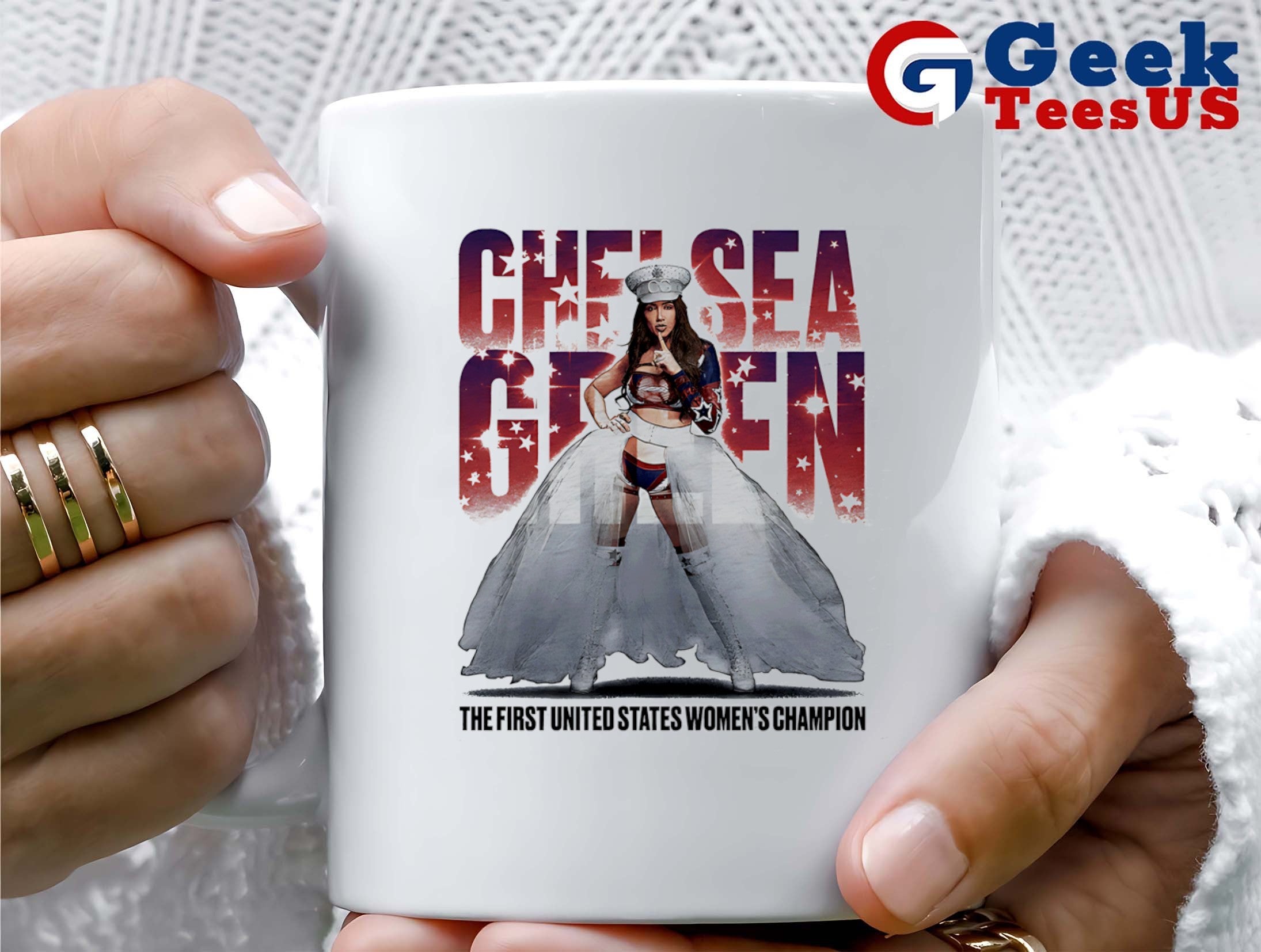 Chelsea Green Stars the first United States women’s Champion shirt