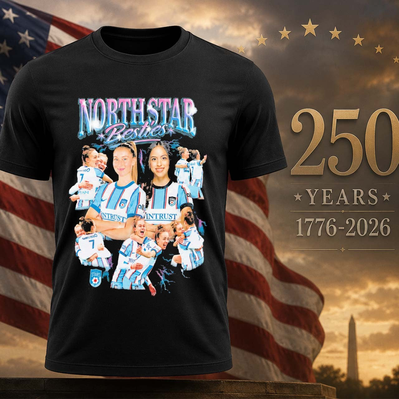 Chicago Stars Northstar Besties Shirt