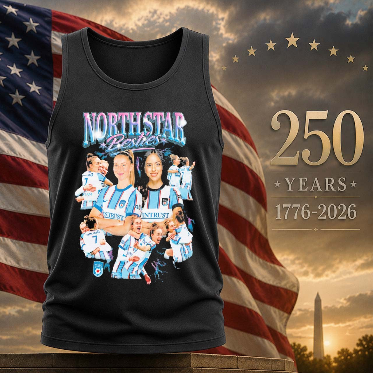 Chicago Stars Northstar Besties Shirt