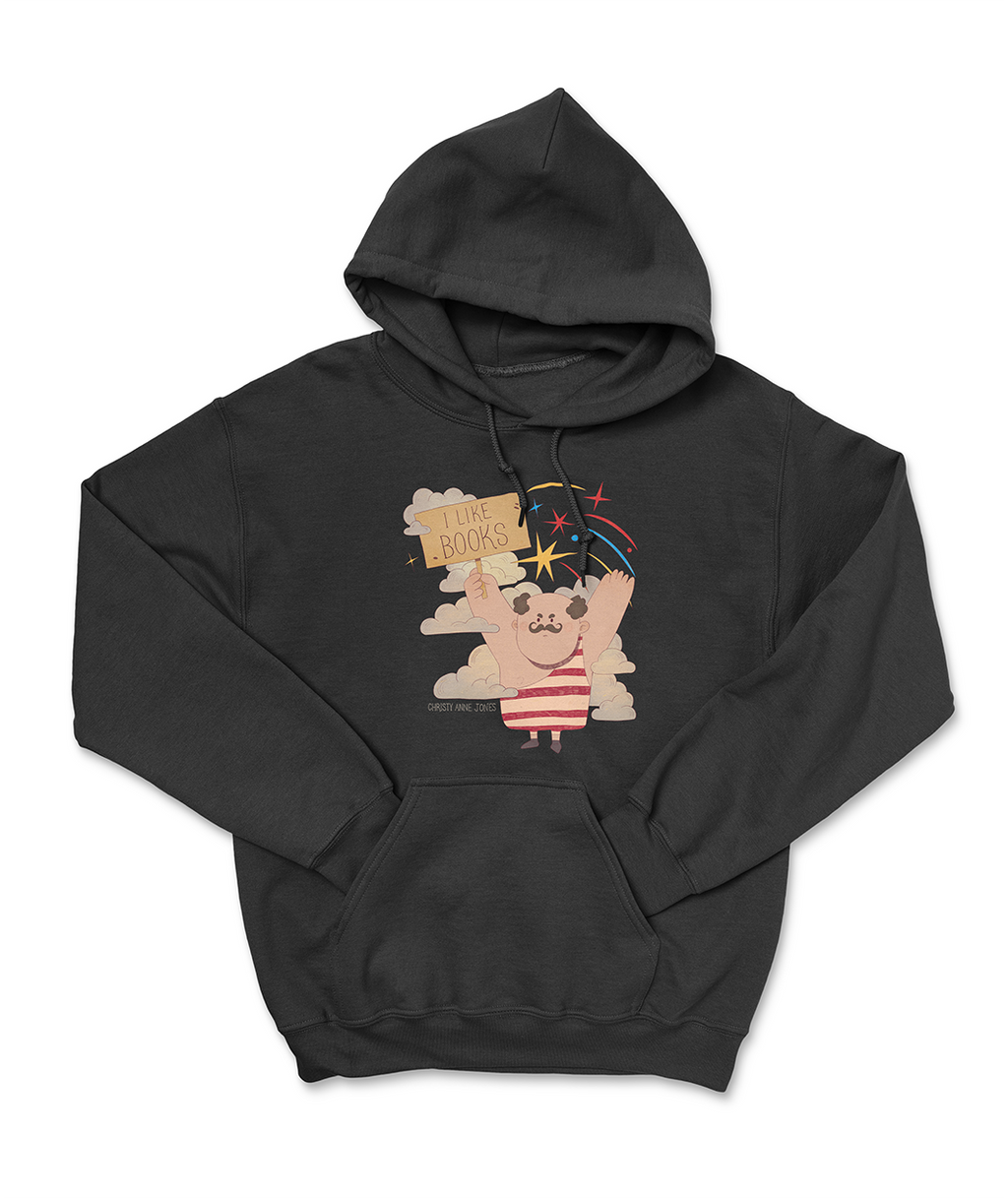 I Like Books Hoodie