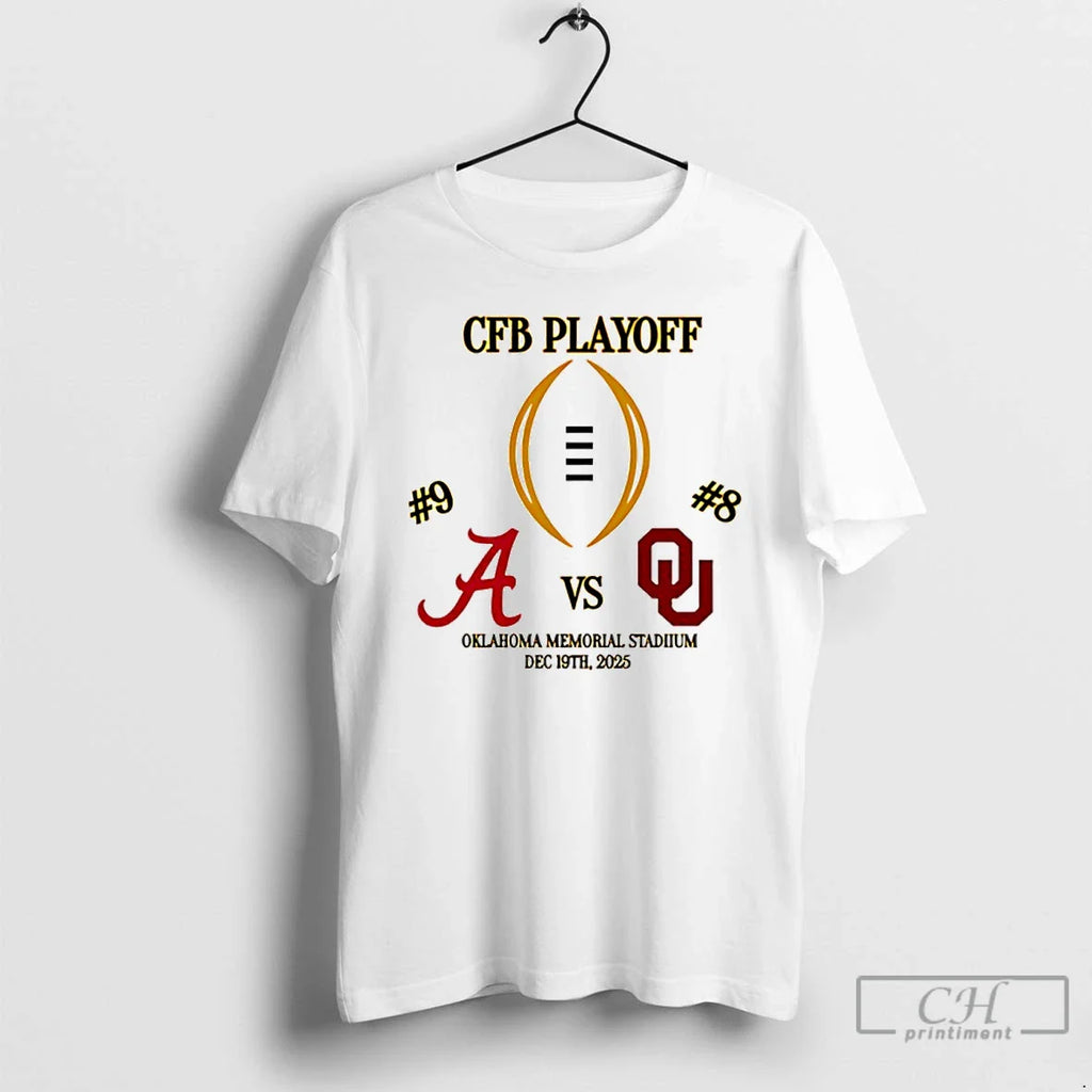 Classic 2025 Cfp First Rd Game 1 Alabama Vs Oklahoma T-Shirts, Hoodie, Sweatshirt
