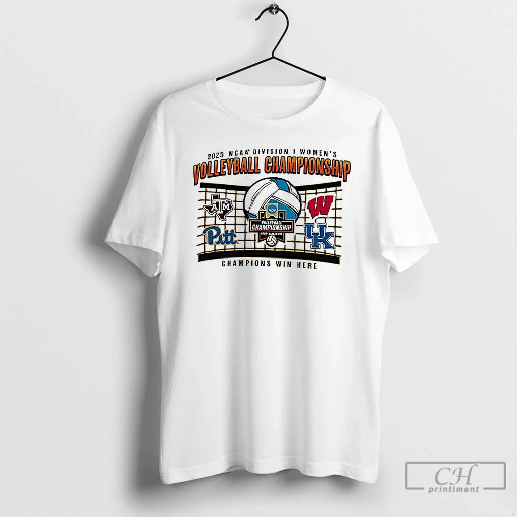 Classic 2025 Ncaa Division I Volleyball Championship Win Here T-Shirts, Hoodie, Sweatshirt