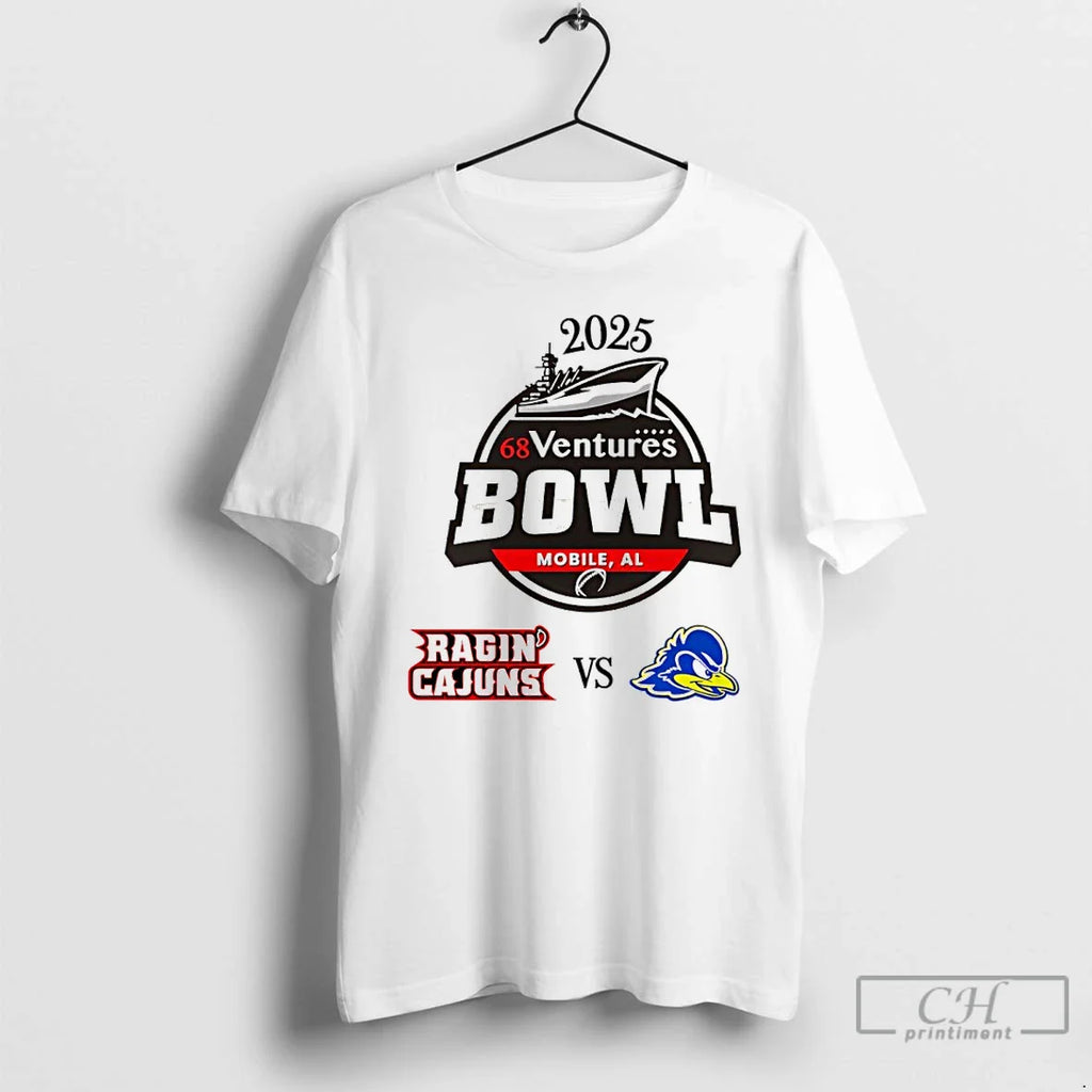 Classic 68 Ventures Bowl 2025 Louisiana Vs Delaware T-Shirts, Hoodie, Sweatshirt