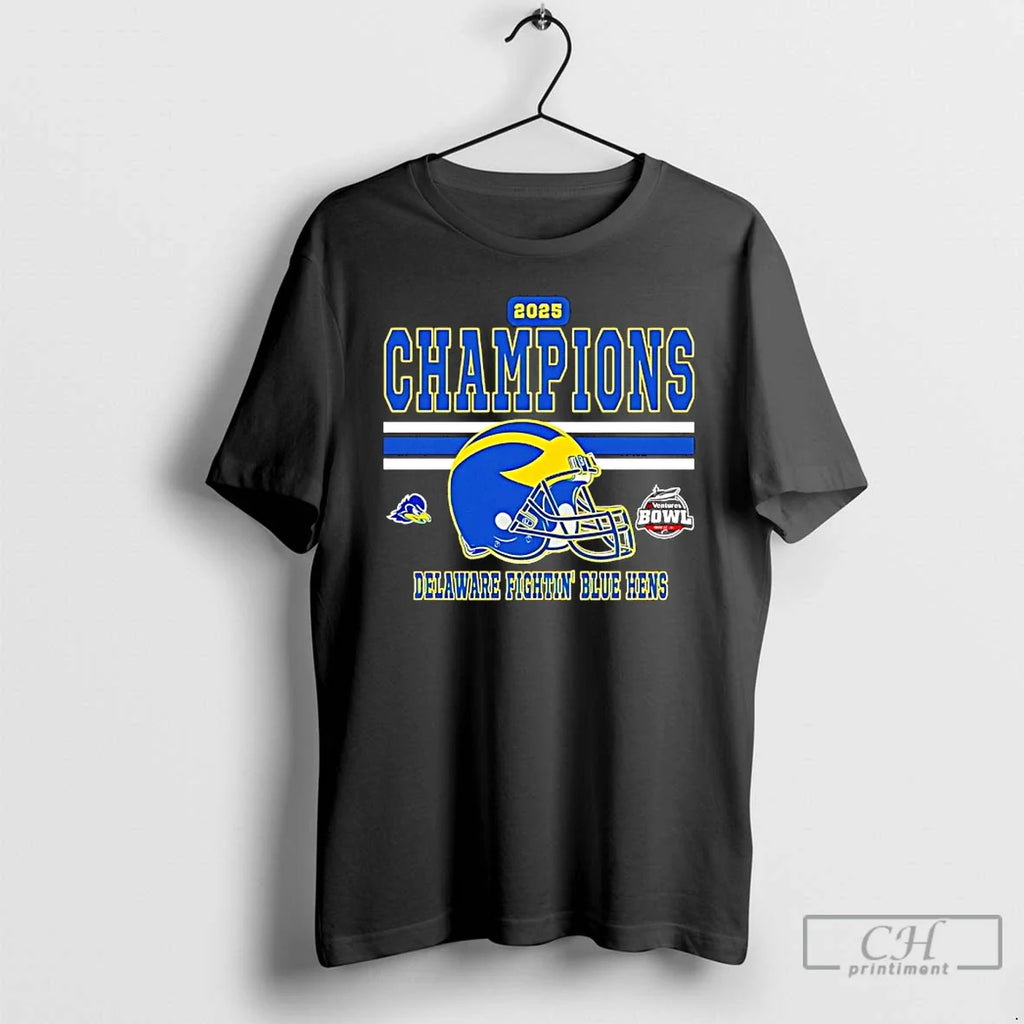 Classic 68 Ventures Bowl Champions 2025 Delaware Fightin Blue Hens T-Shirts, Hoodie, Sweatshirt