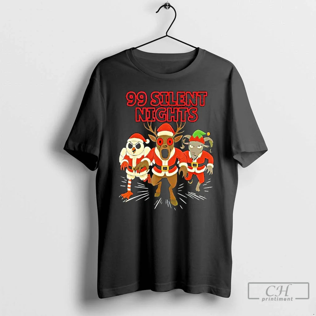 Classic 99 Silent Nights Forest Gamers T-Shirts, Hoodie, Sweatshirt