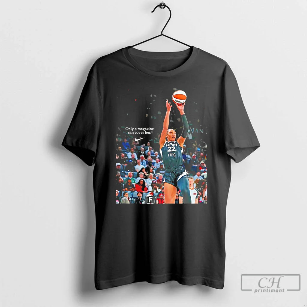 Classic Aja Wilson Only Magazine Can Cover Her T-Shirts, Hoodie, Sweatshirt