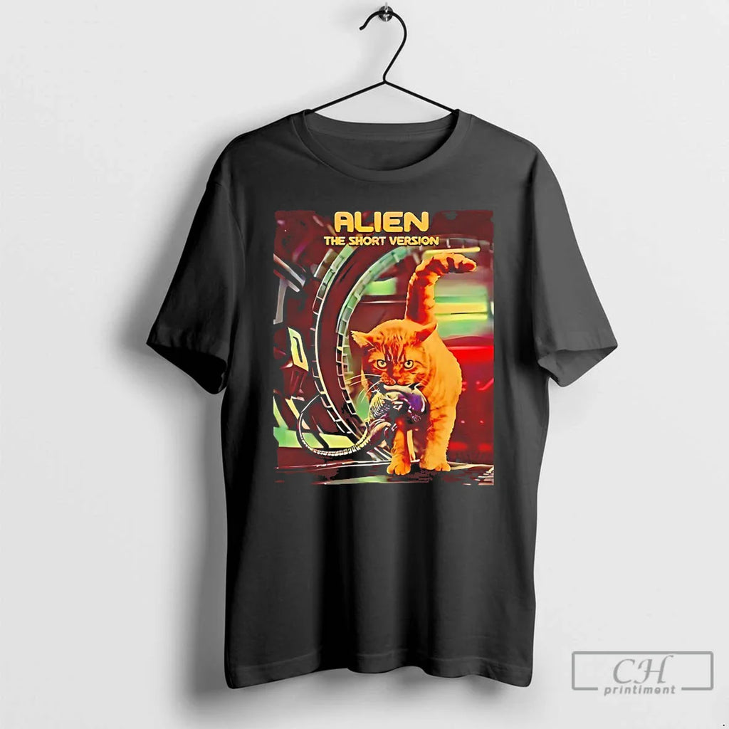 Classic Alien Cat Short Version T-Shirts, Hoodie, Sweatshirt