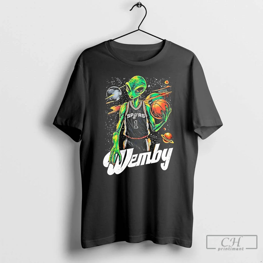 Classic Alien Wemby San Antonio Spurs Victor Wembanyama T-Shirts, Hoodie, Sweatshirt