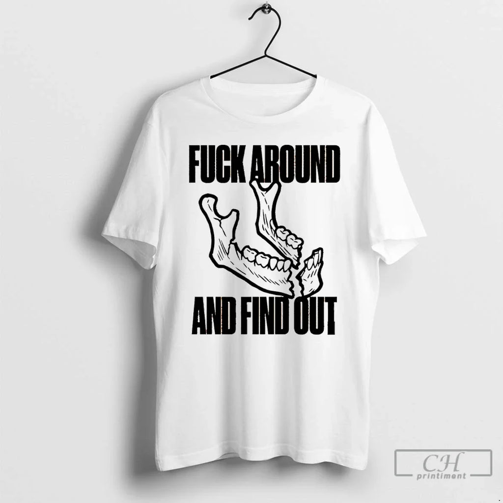 Classic Anthony Joshua Ko Jake Paul Fck Around Find Out T-Shirts, Hoodie, Sweatshirt