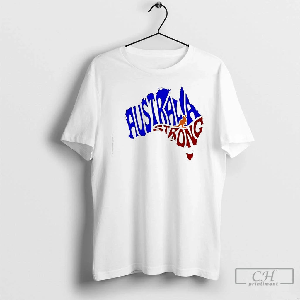 Classic Australia Strong Map Resilience Pray Australia T-Shirts, Hoodie, Sweatshirt