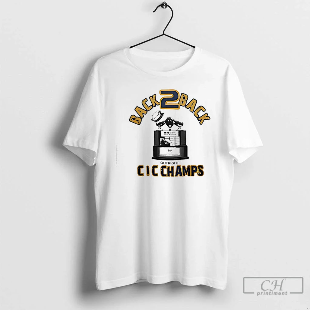 Classic Back 2 Back Outright Cic Champs T-Shirts, Hoodie, Sweatshirt