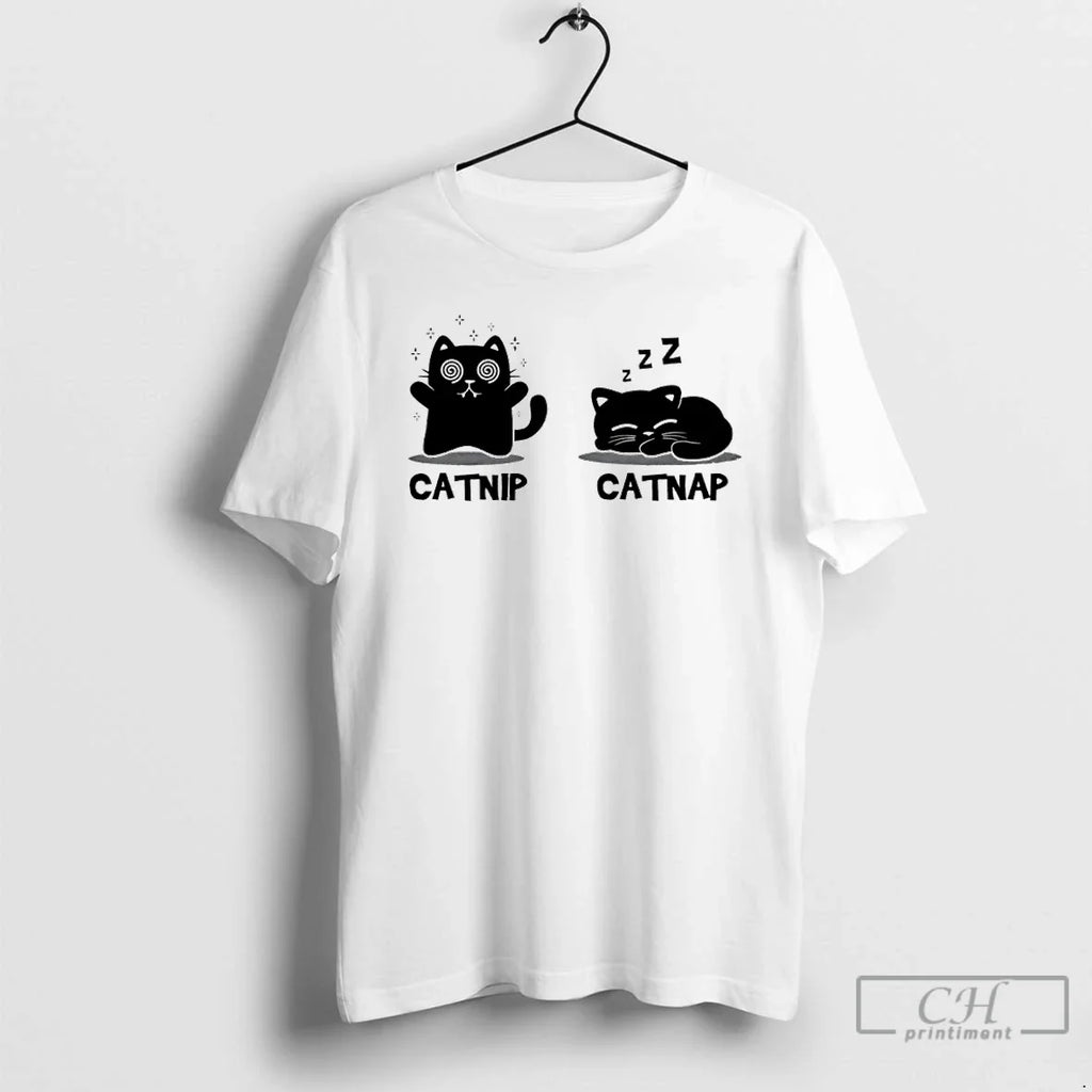 Classic Black Cat Catnip Catnap T-Shirts, Hoodie, Sweatshirt