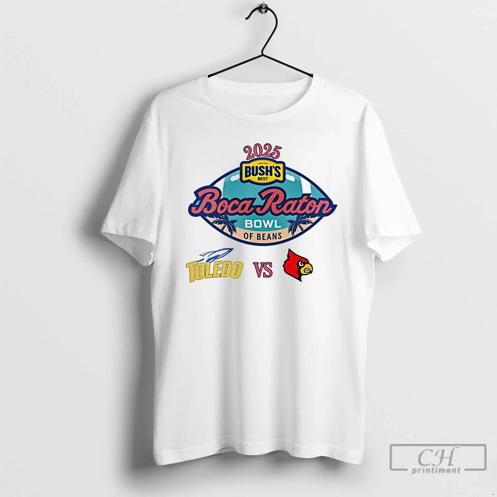 Classic Boca Raton Bowl 2025 Toledo Vs Louisville T-Shirts, Hoodie, Sweatshirt