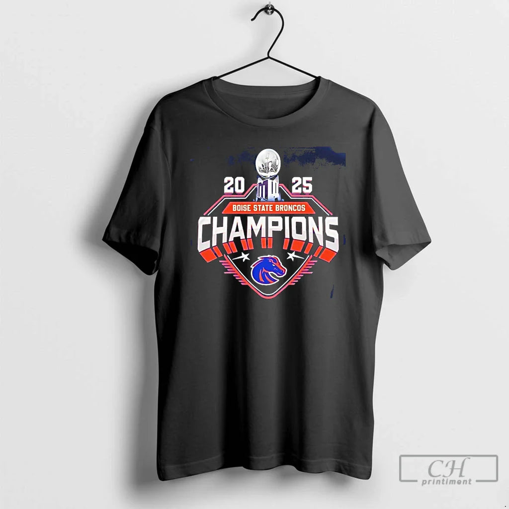 Classic Boise State Broncos Mountain West Champions 2025 T-Shirts, Hoodie, Sweatshirt