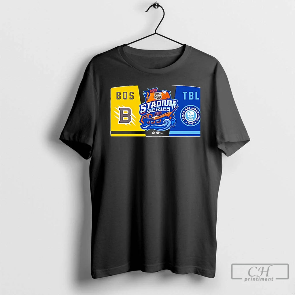 Classic Boston Bruins Vs Tampa Bay Lightning 2026 Stadium Match Up T-Shirts, Hoodie, Sweatshirt