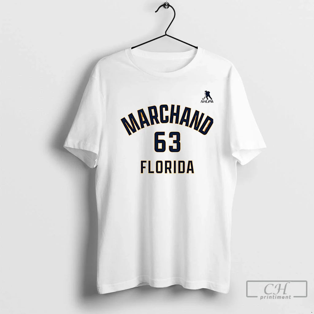 Classic Brad Marchand Florida Panthers Name Number T-Shirts, Hoodie, Sweatshirt