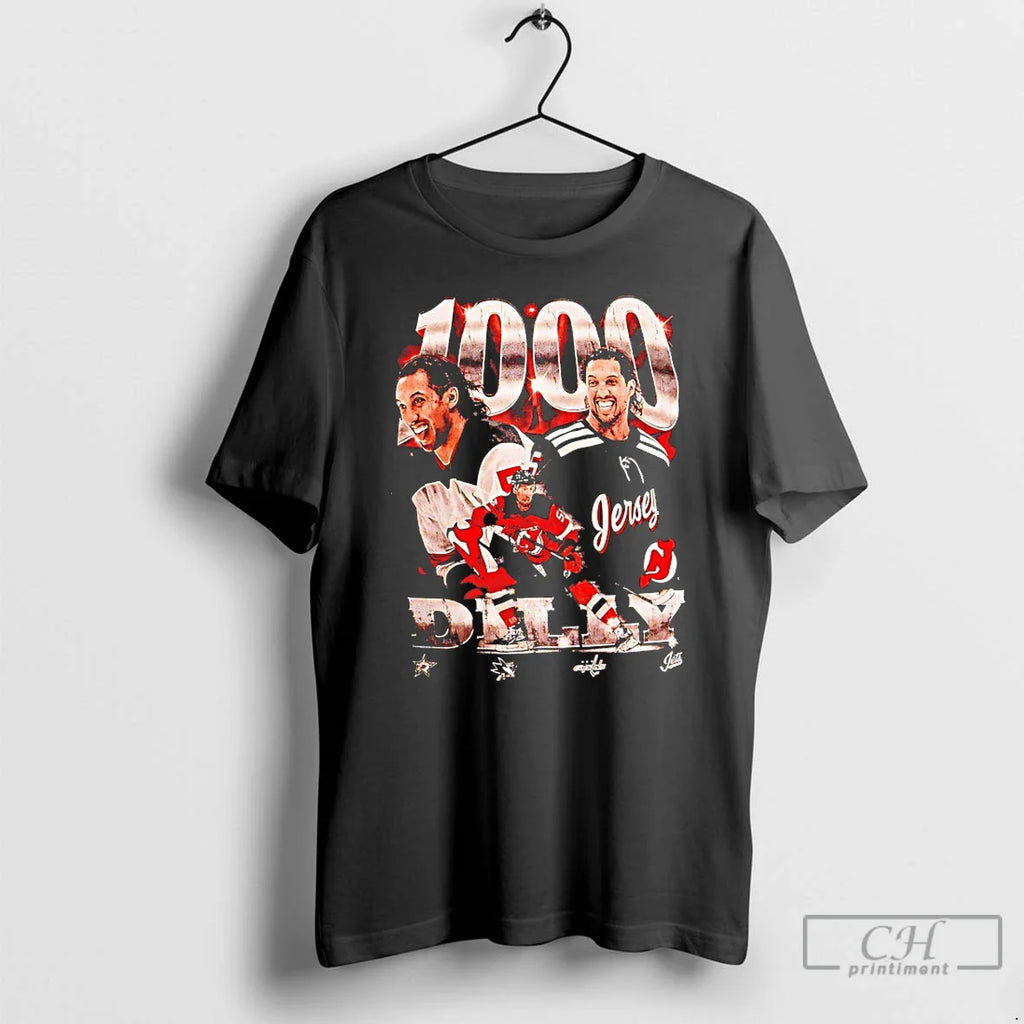 Classic Brenden Dillon New Devils 1000 Game T-Shirts, Hoodie, Sweatshirt
