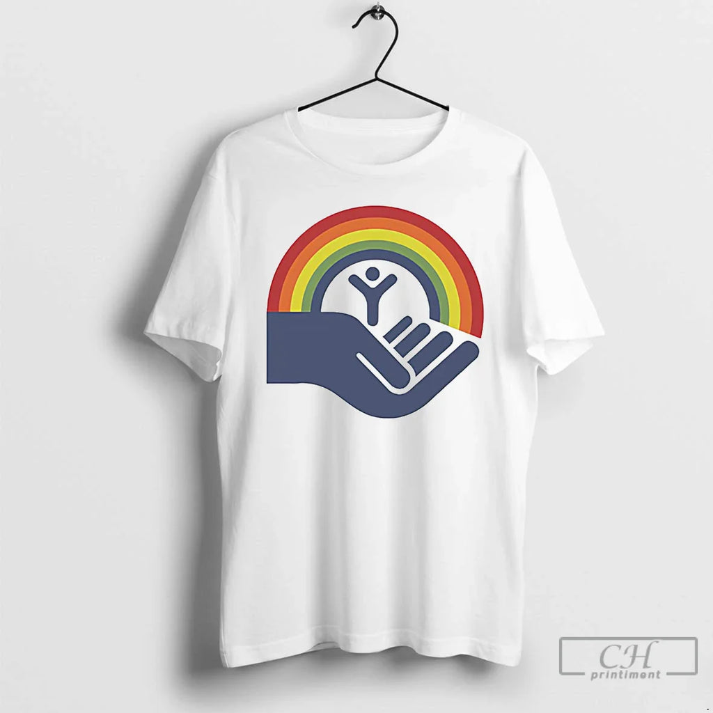 Classic Brennan Huff Step Brothers Wearing United Way Rainbow T-Shirts, Hoodie, Sweatshirt