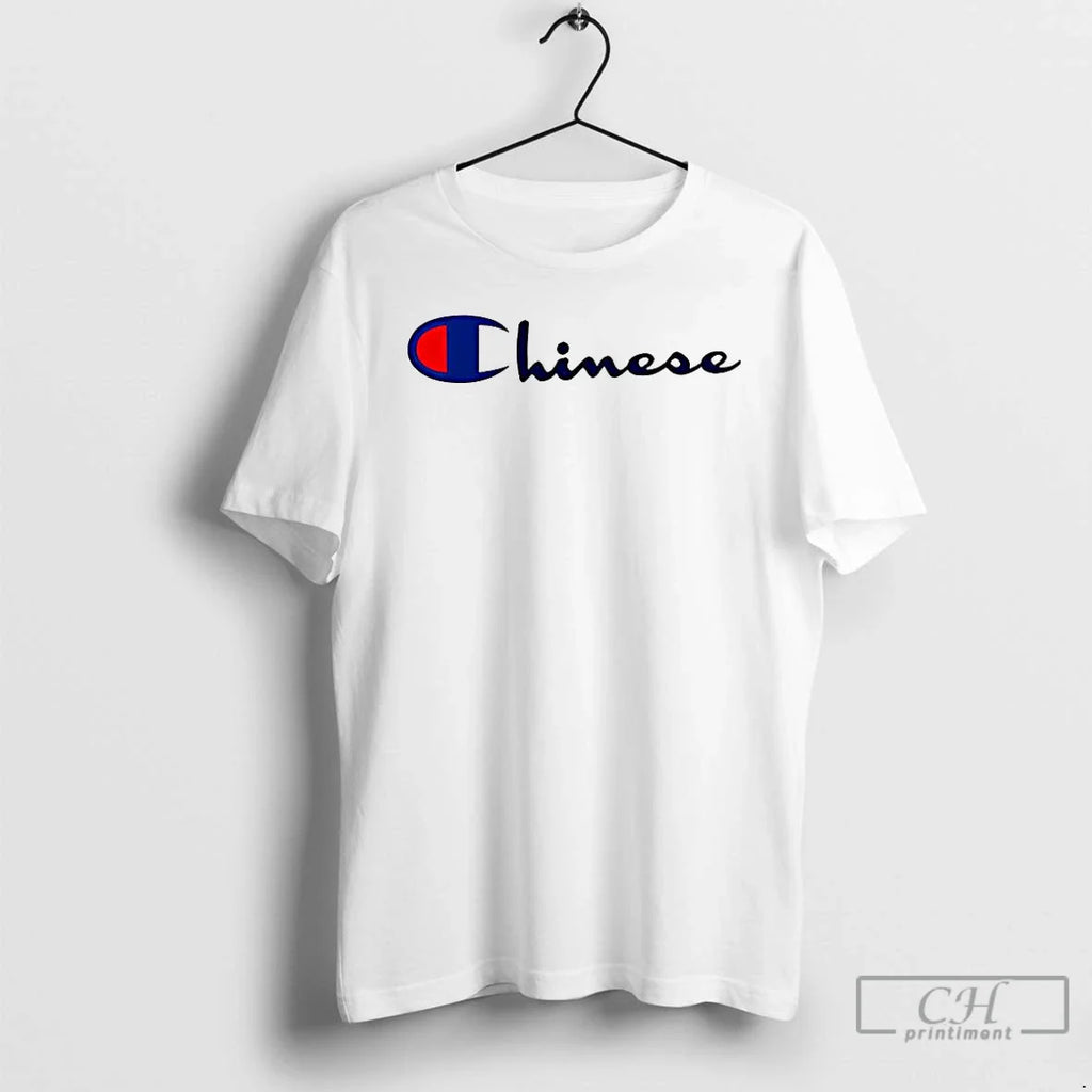 Classic Chinese Champs Logo Parody T-Shirts, Hoodie, Sweatshirt