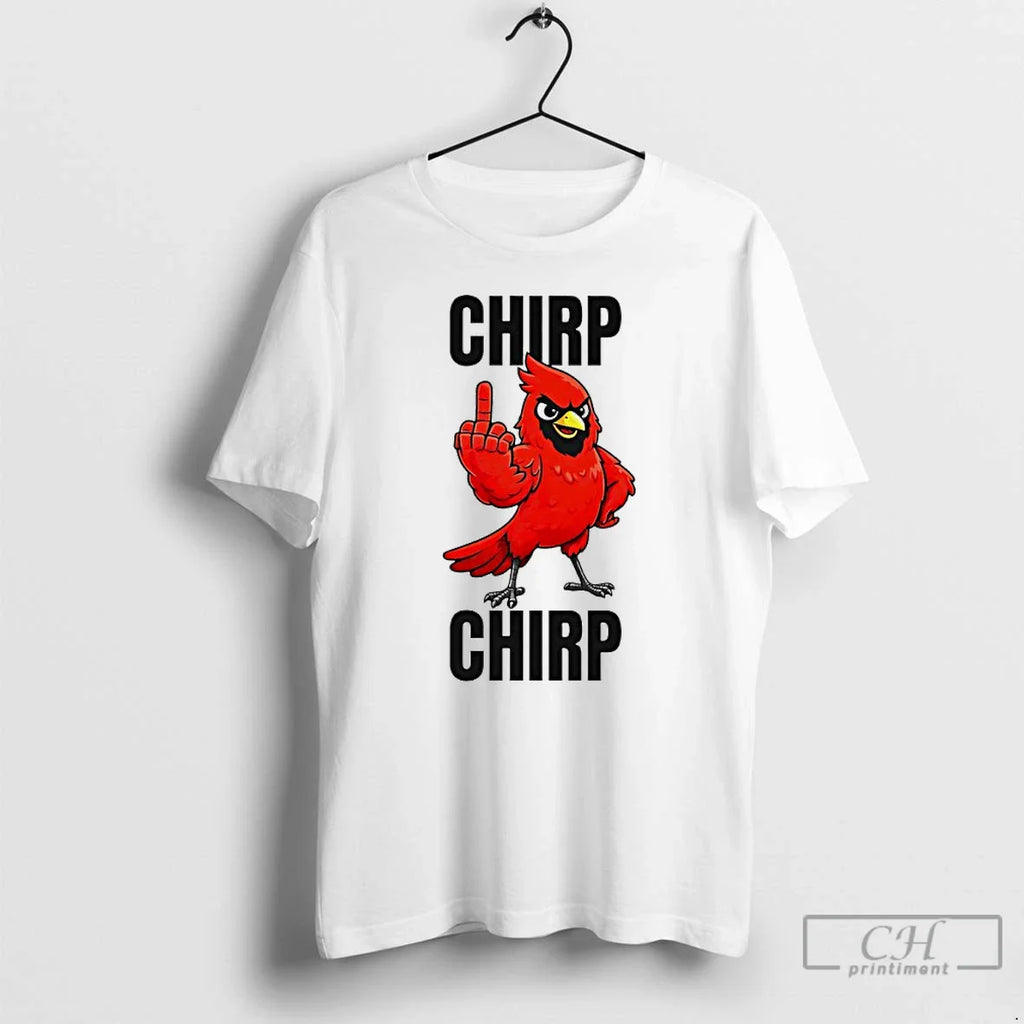 Classic Chirp Chirp Arizona Cardinals Middle Finger Mascot T-Shirts, Hoodie, Sweatshirt
