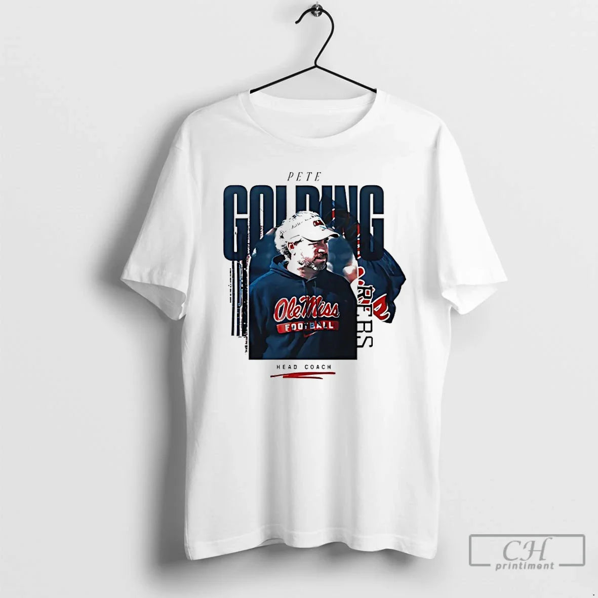 Classic Coach Pete Golding Ole Miss Football T-Shirts, Hoodie, Sweatshirt