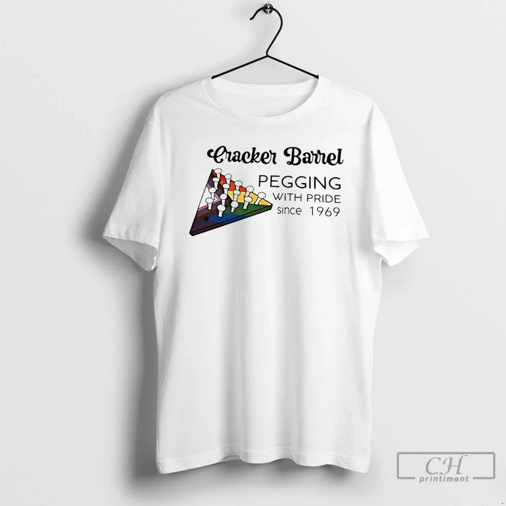 Classic Cracker Barrel Pegging Pride Since 1969 Lgbtq T-Shirts, Hoodie, Sweatshirt
