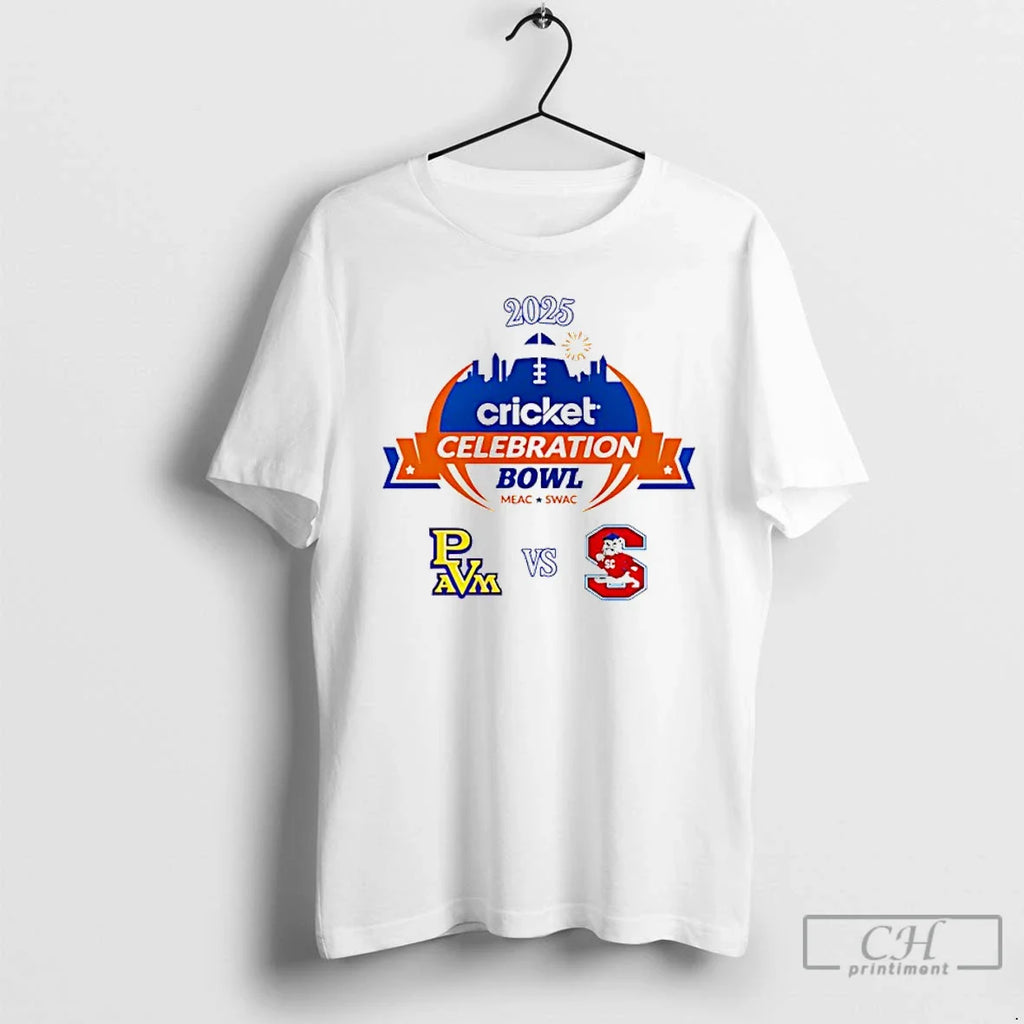 Classic Cricket Celebration Bowl 2025 South Carolina State Vs Prairie View Am T-Shirts, Hoodie, Sweatshirt