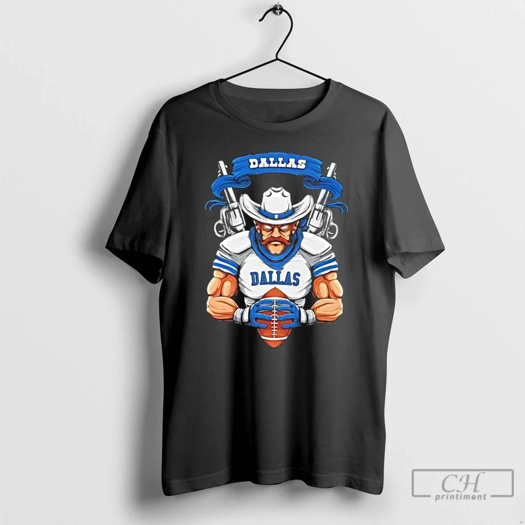 Classic Dallas Cowboys Football Mascot Hug Ball T-Shirts, Hoodie, Sweatshirt