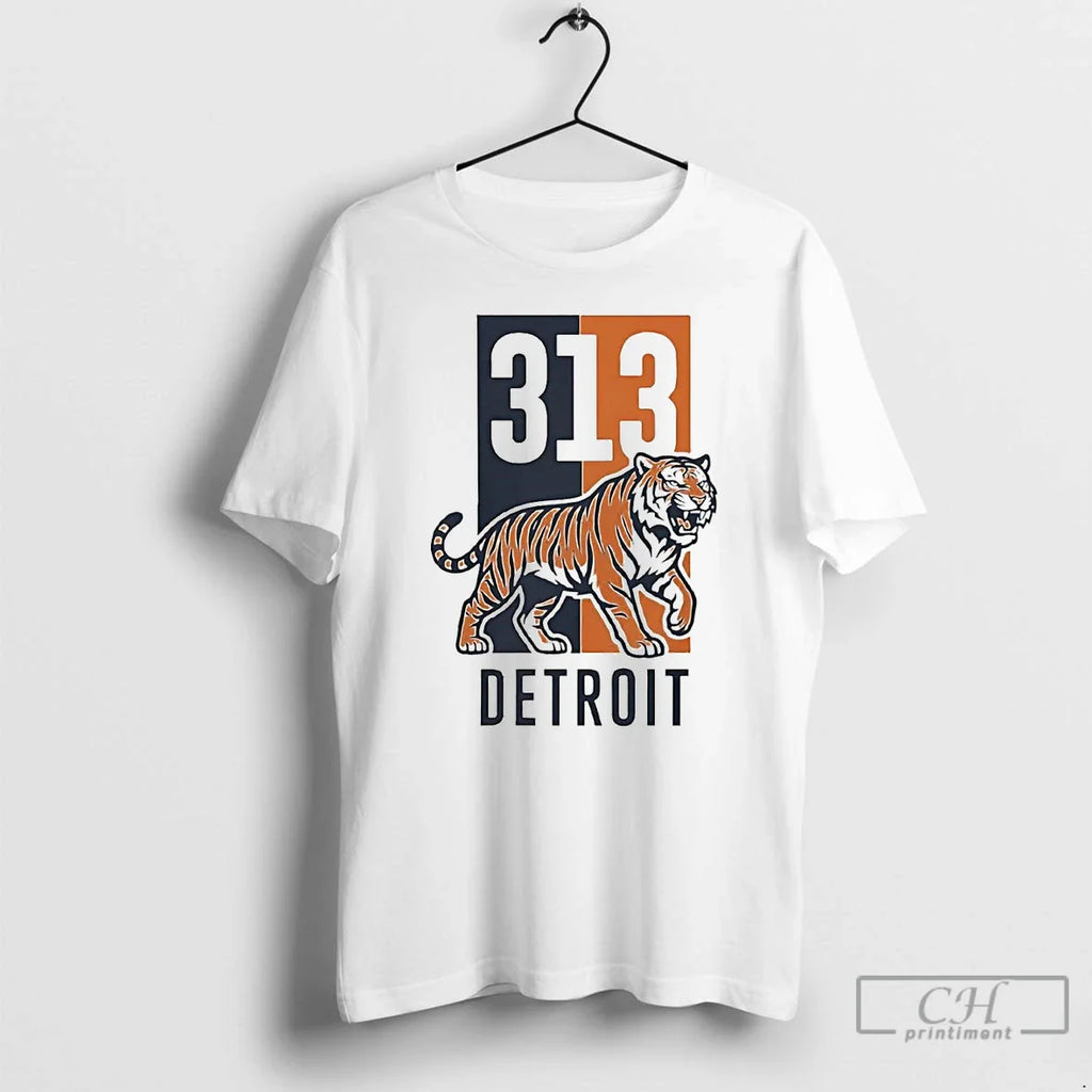Classic Detroit Tigers 313 T-Shirts, Hoodie, Sweatshirt