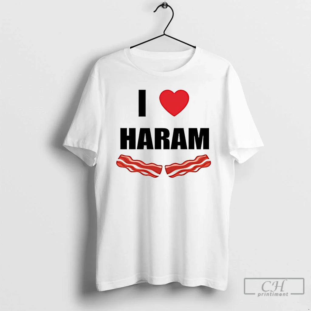 Classic Dr Gumnaam I Love Haram Bacon T-Shirts, Hoodie, Sweatshirt