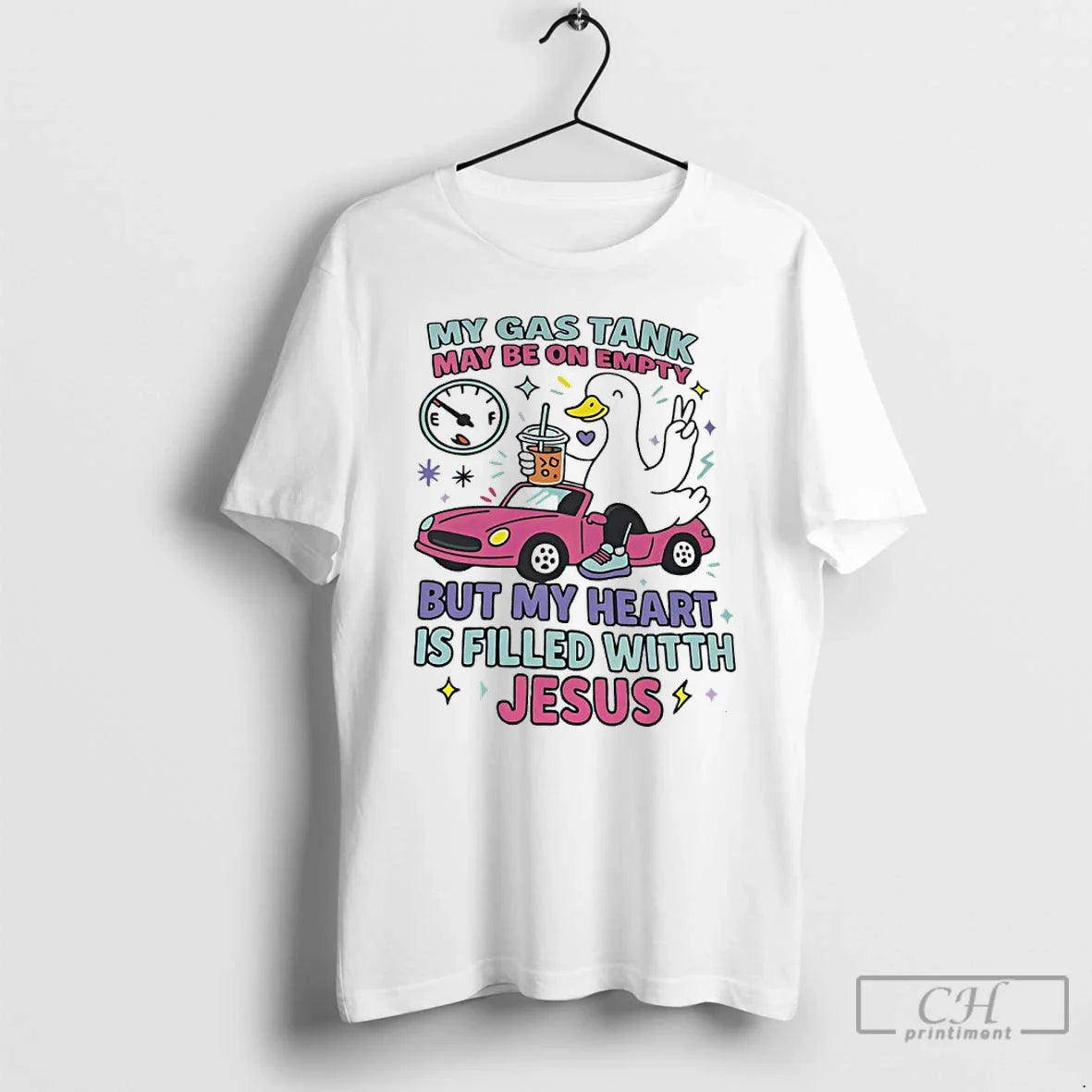 Classic Duck My Has Tank May Be Empty But My Heart Is Filled T-Shirts, Hoodie, Sweatshirt