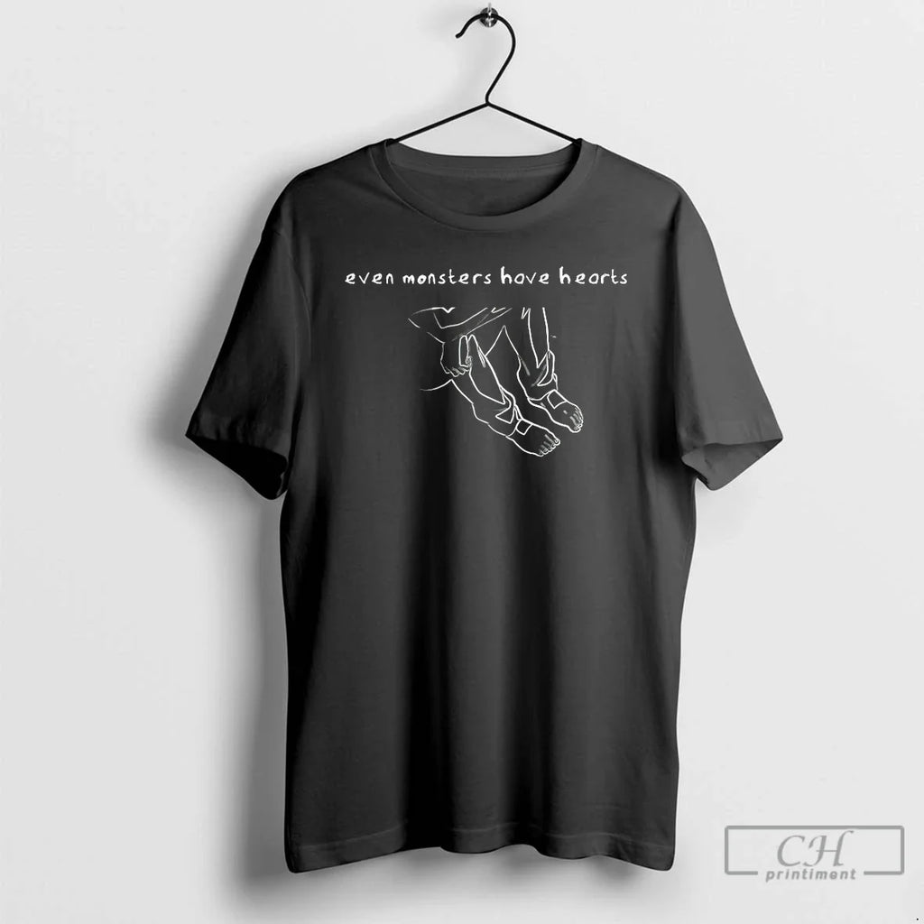 Classic Even Monsters Have Hearts T-Shirts, Hoodie, Sweatshirt