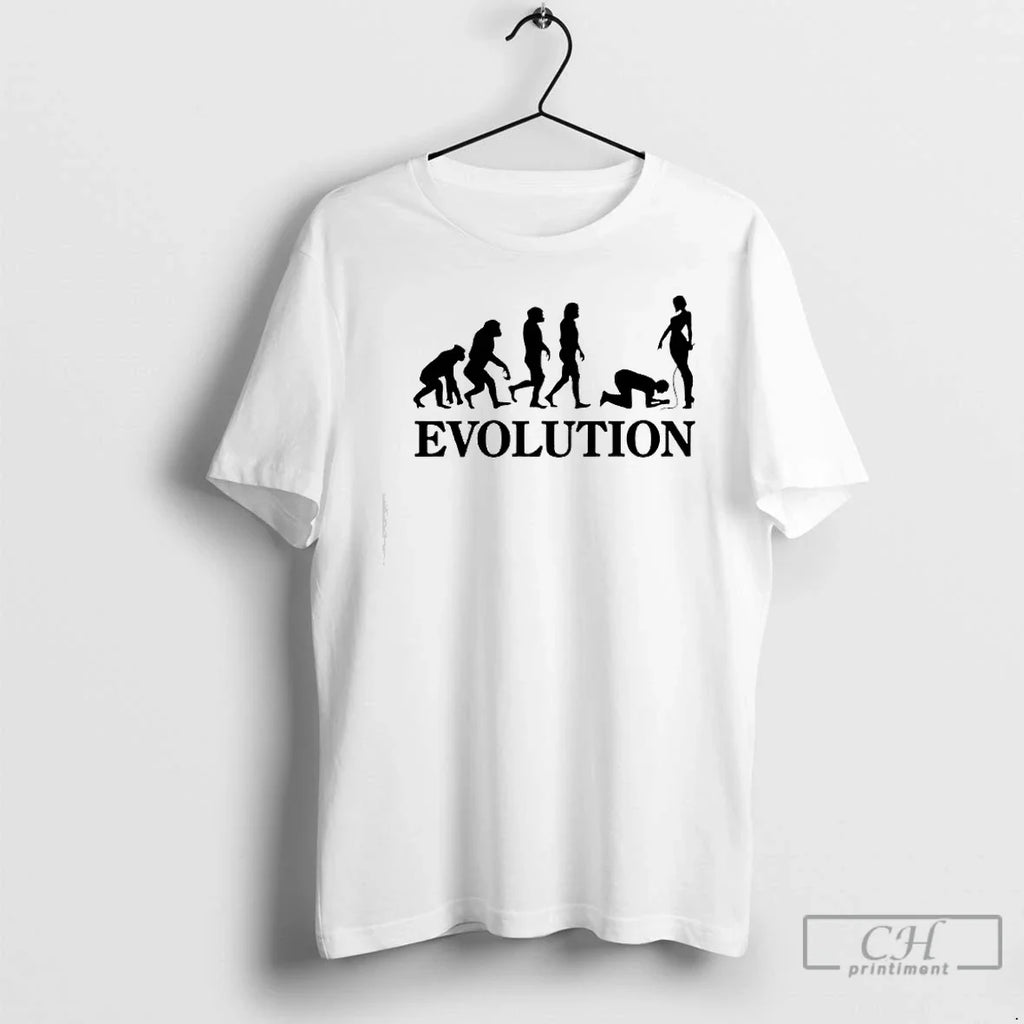Classic Evolution Femdom Bdsm Bondage Vinyl T-Shirts, Hoodie, Sweatshirt