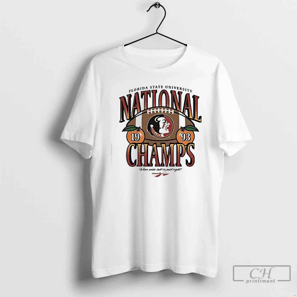 Classic Fsu Football 1993 National Champs Vintage T-Shirts, Hoodie, Sweatshirt