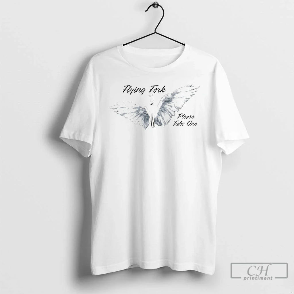 Classic Flying Fork Please Take One T-Shirts, Hoodie, Sweatshirt