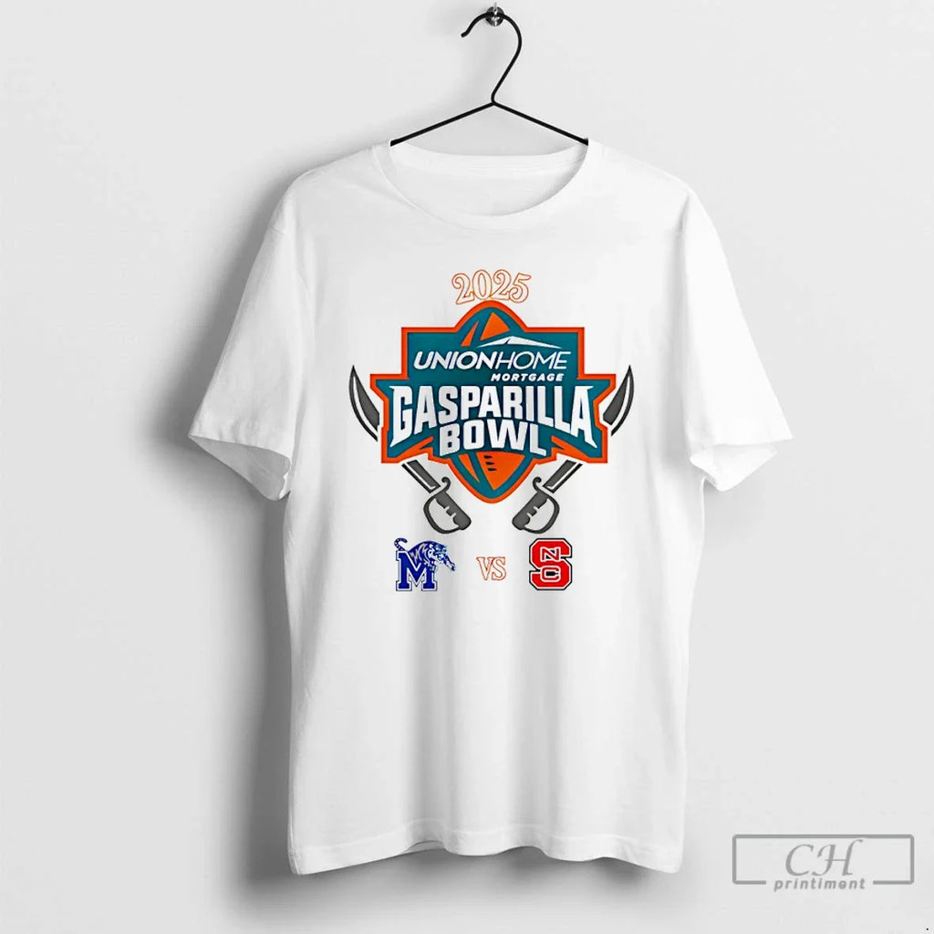 Classic Gasparilla Bowl 2025 Memphis Vs Nc State T-Shirts, Hoodie, Sweatshirt