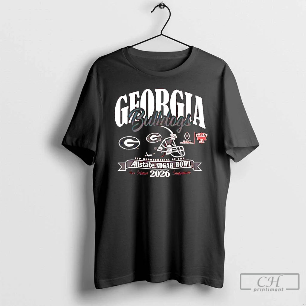 Classic Georgia Bulldogs College Football Playoff 2026 Allstate Sugar Bowl T-Shirts, Hoodie, Sweatshirt