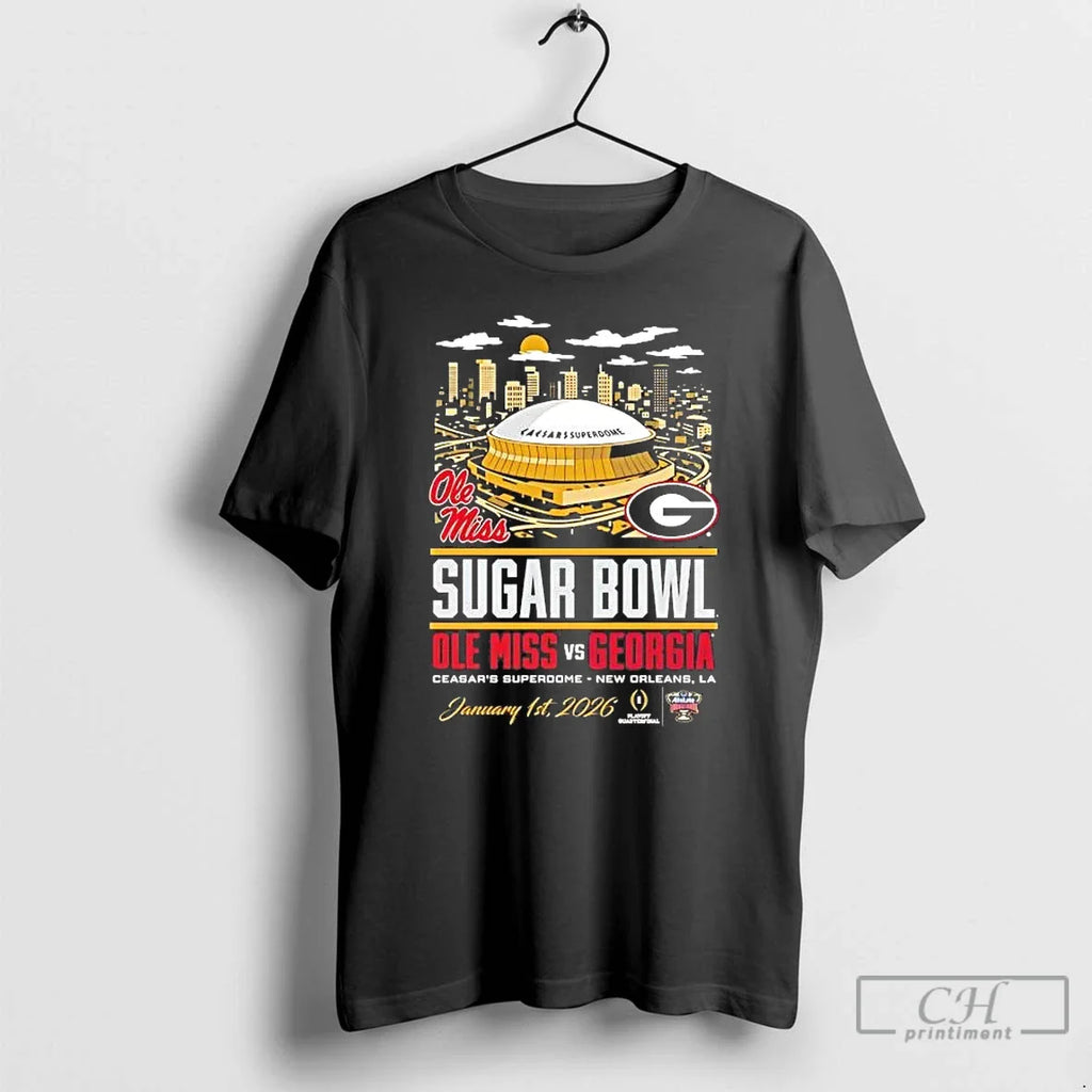Classic Georgia Bulldogs Vs Georgia Bulldogs 2026 Sugar Bowl Stadium T-Shirts, Hoodie, Sweatshirt