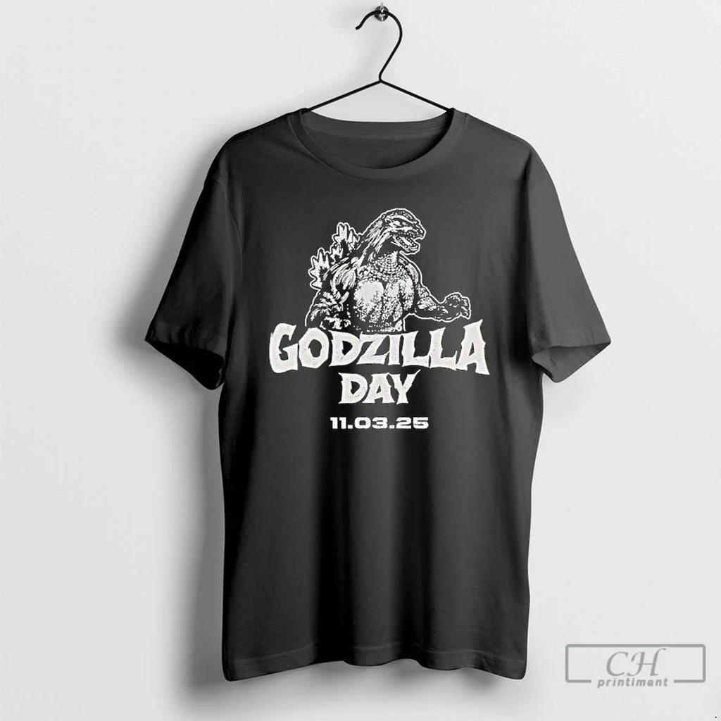 Classic Godzilla Day 2025 11 03 25 T-Shirts, Hoodie, Sweatshirt
