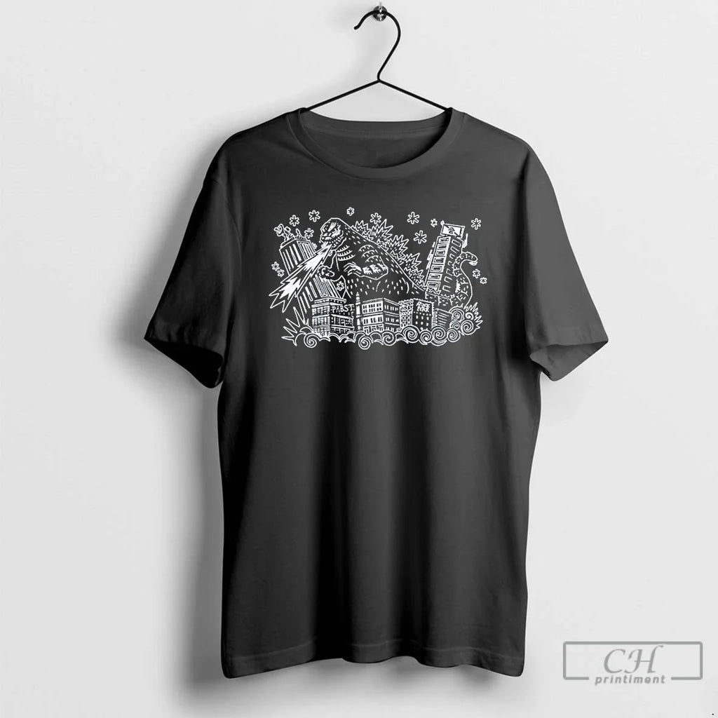 Classic Godzilla X Pbr Attack Peter T-Shirts, Hoodie, Sweatshirt