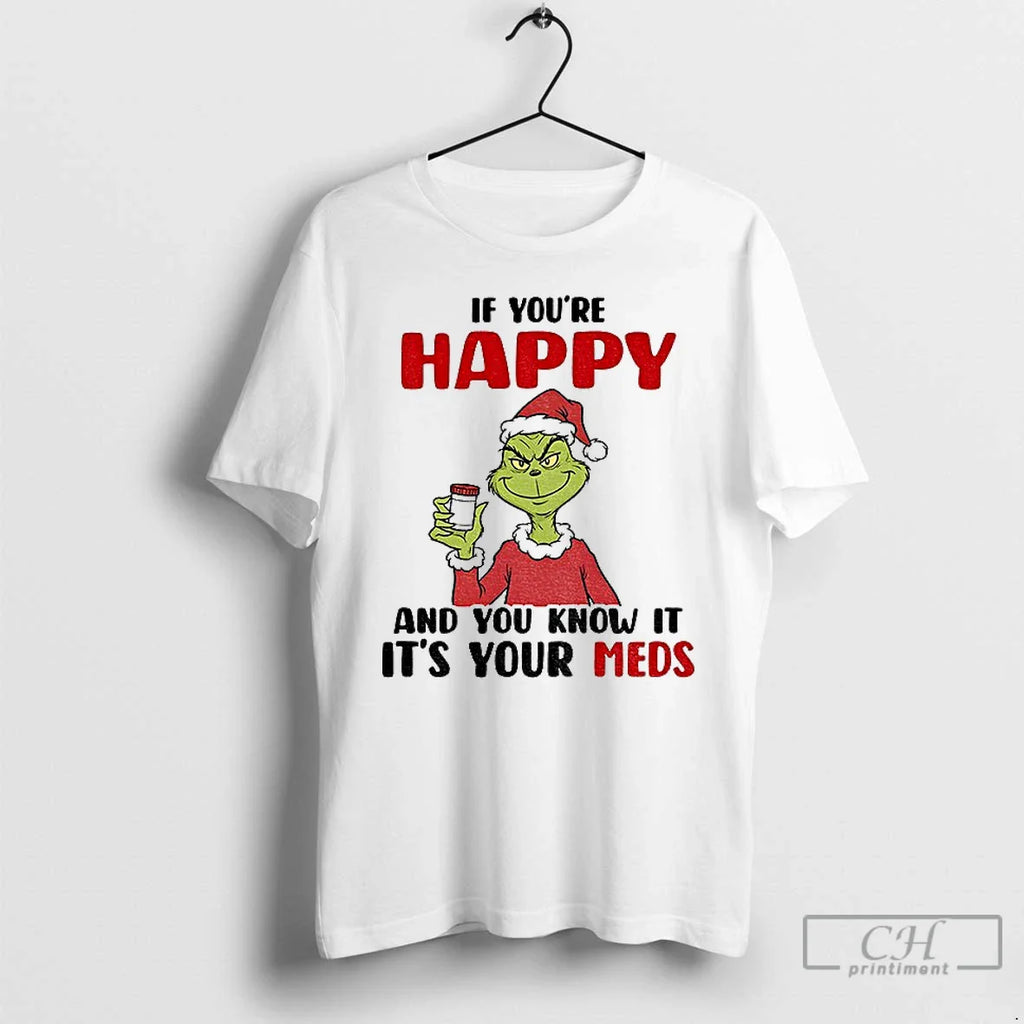 Classic Grinch Santa Im Cranky Old Lady If You Dont Want Sarcastic Answer T-Shirts, Hoodie, Sweatshirt
