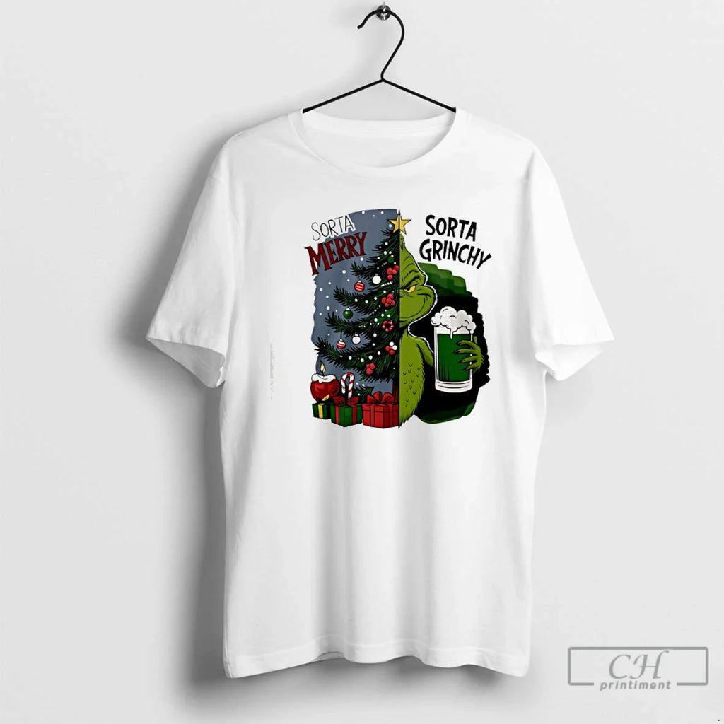 Classic Grinch Sorta Merry Sorta Grinchy T-Shirts, Hoodie, Sweatshirt