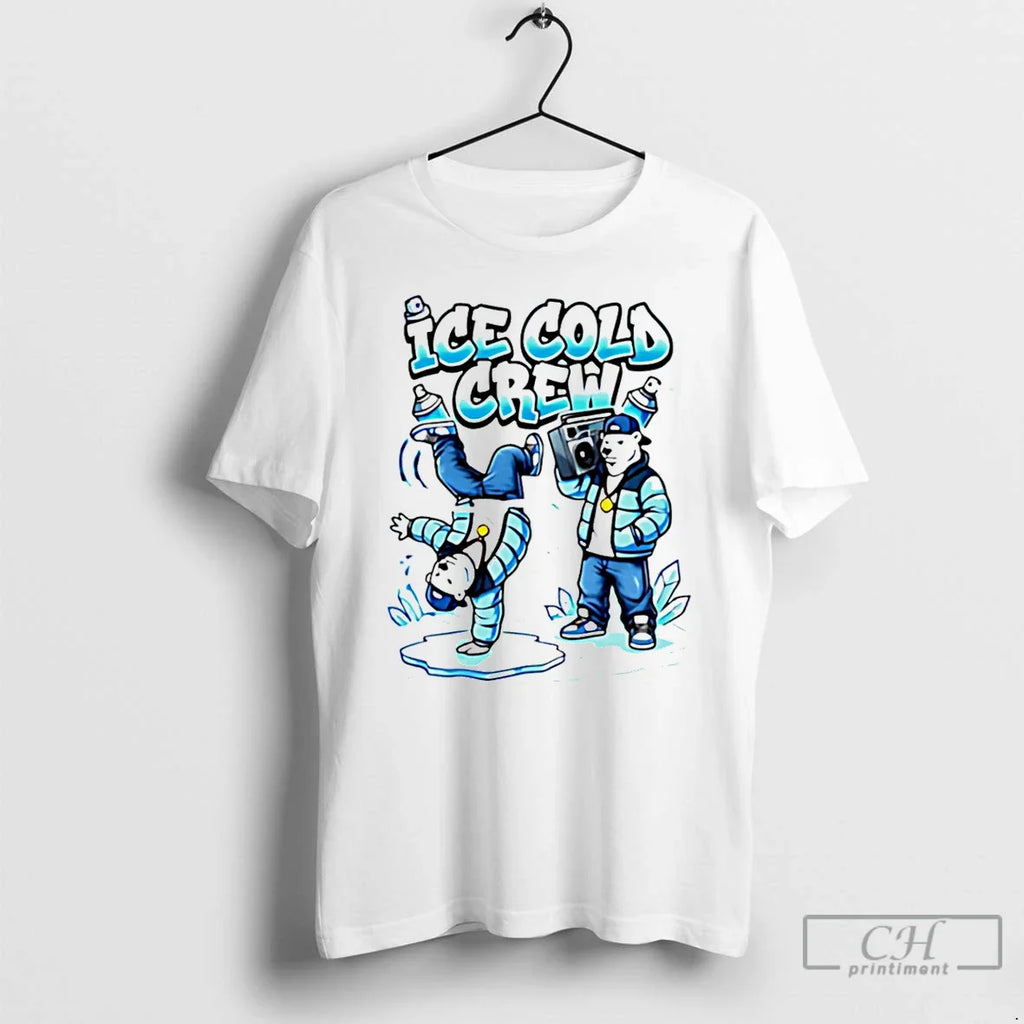 Classic Ice Cold Hip Hop Polar Bear Breakdance T-Shirts, Hoodie, Sweatshirt