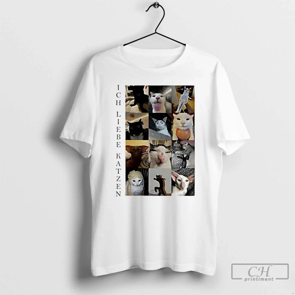 Classic Ich Liebe Katzen T-Shirts, Hoodie, Sweatshirt