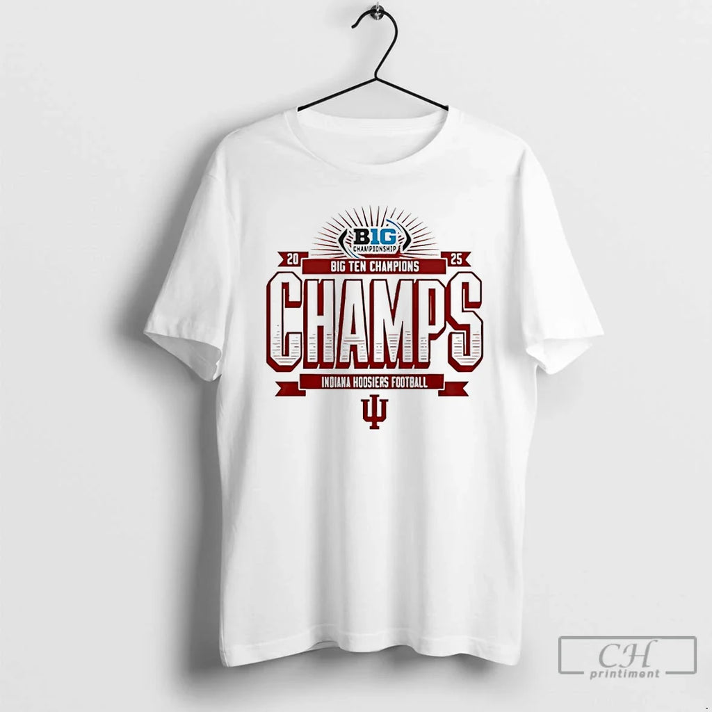 Classic Indiana Football Big Ten Champions 2025 T-Shirts, Hoodie, Sweatshirt