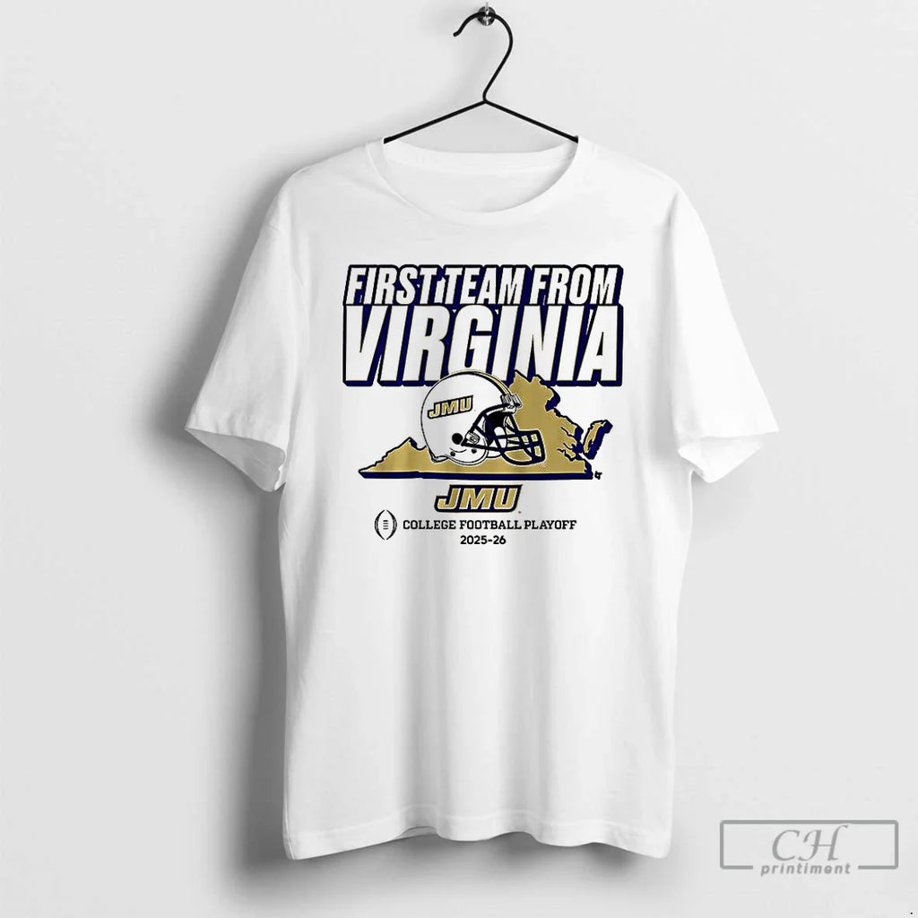 Classic Jmu College Football Playoff First Team Virginia Helmet T-Shirts, Hoodie, Sweatshirt