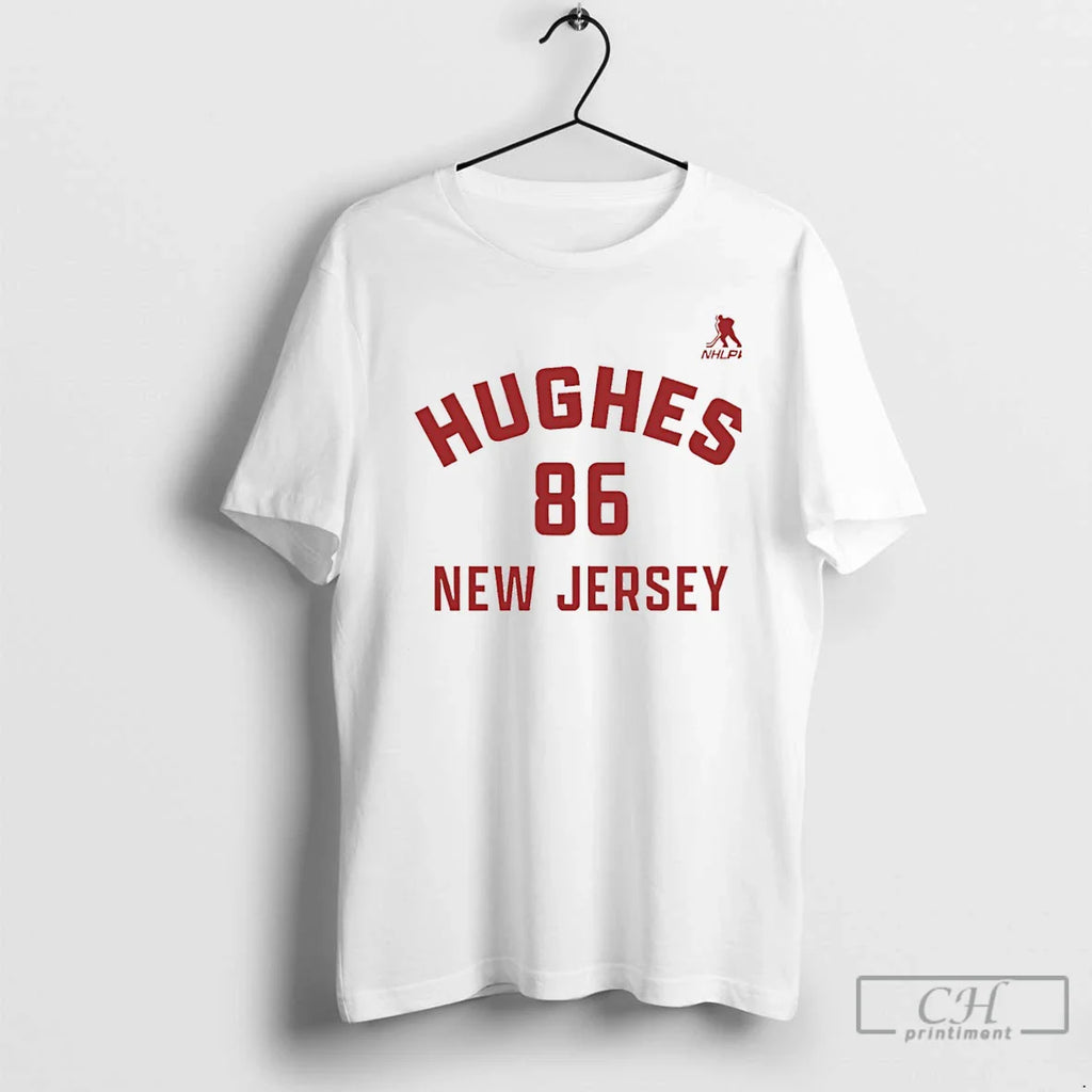Classic Jack Hughes New Devils Name Number T-Shirts, Hoodie, Sweatshirt