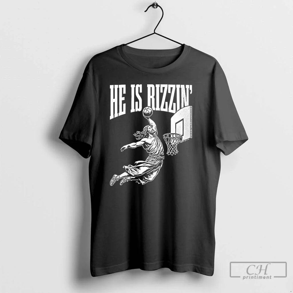 Classic Jesus Has Rizzen Dunk Basketball T-Shirts, Hoodie, Sweatshirt