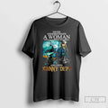 Classic Johnny Depp Never Underestimate Woman Who Is Fan Pirates T-Shirts, Hoodie, Sweatshirt