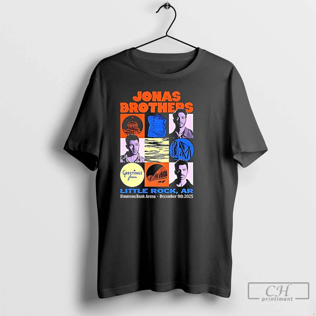 Classic Jonas Little Rock Arkansas Simmons Bank Arena 2025 T-Shirts, Hoodie, Sweatshirt